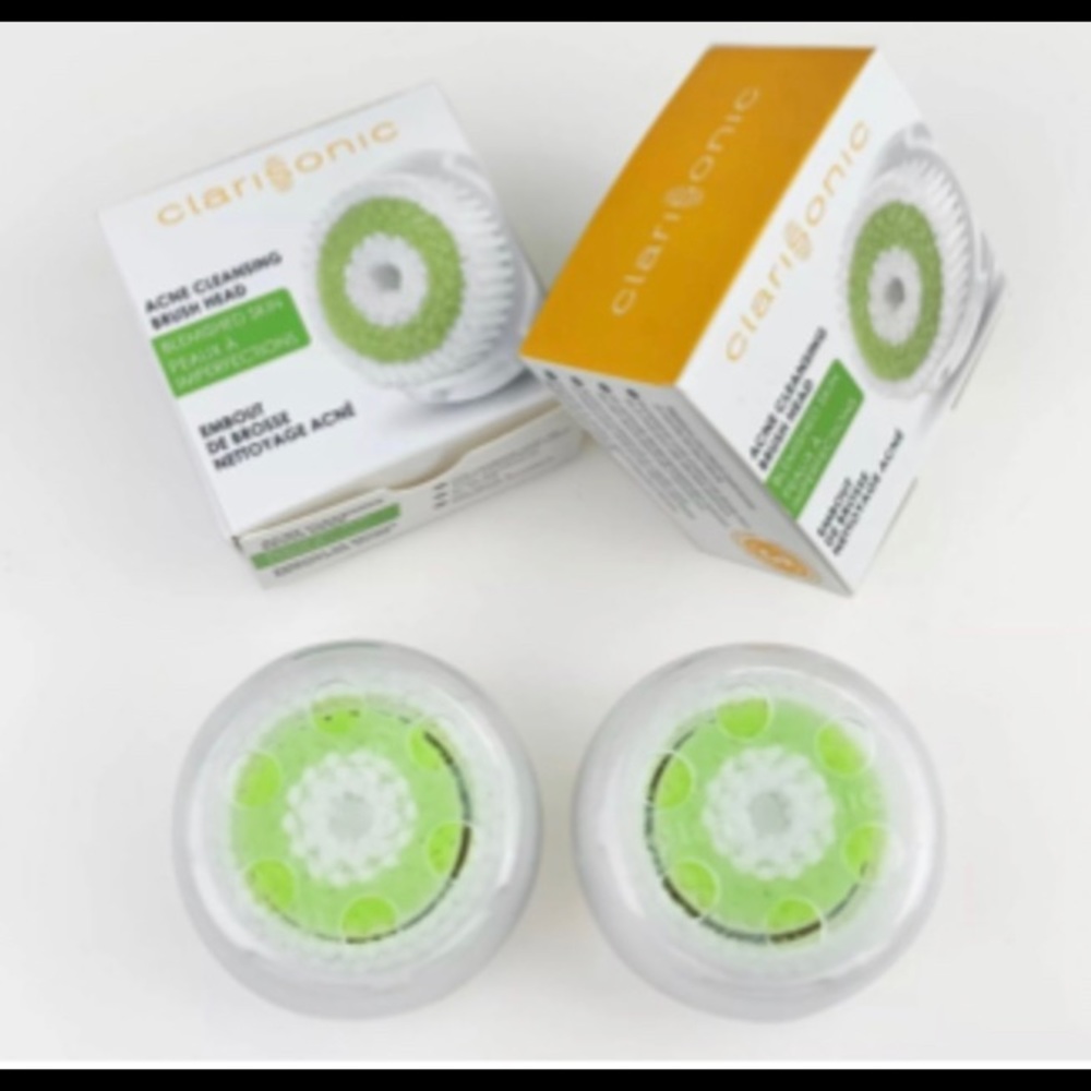 - Set of 2 Clarisonic Acne Cleansing Brush Heads